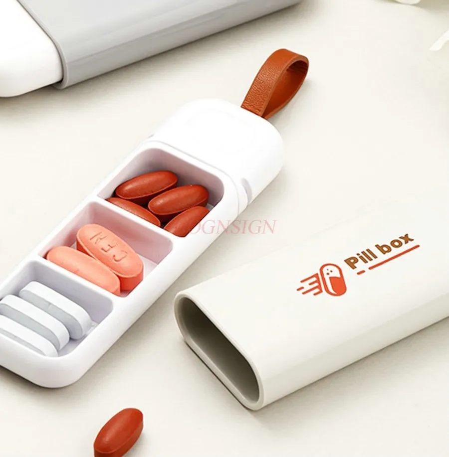 1 шт. маленькая аптечка портативная упаковка мини-портативный дозатор лекарств