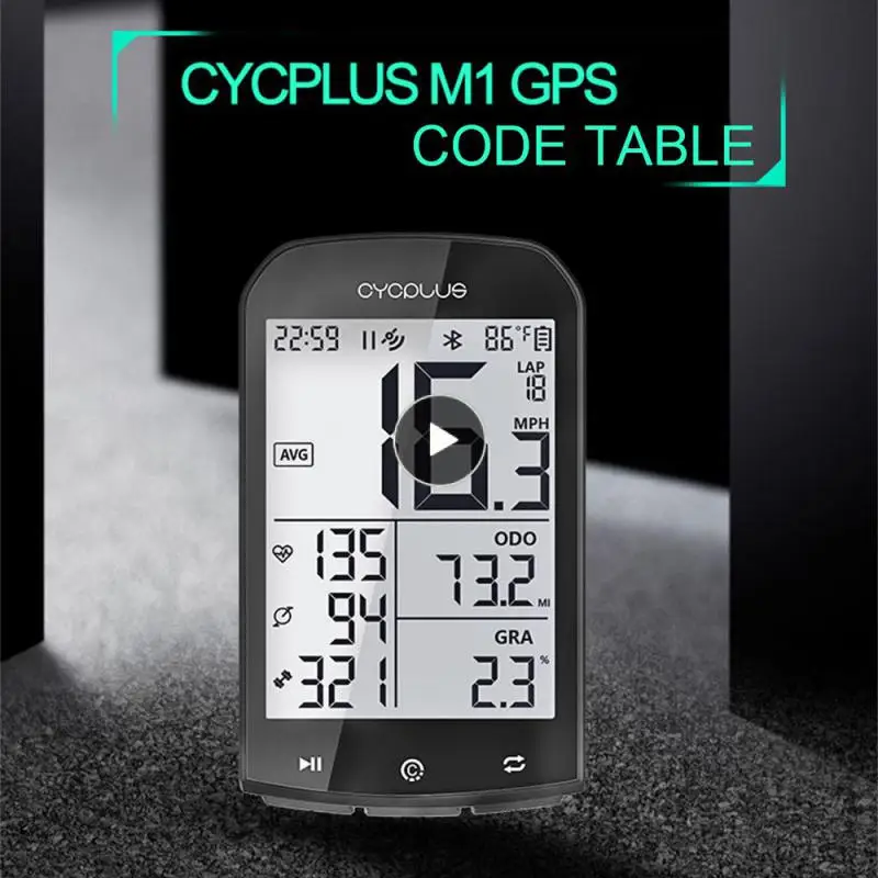 

Cycling Computer Wireless Speedometer 1100mah Bluetooth Tracker Waterproof Road Bike MTB Bicycle Cycling Odometer IPX6 2.9 In