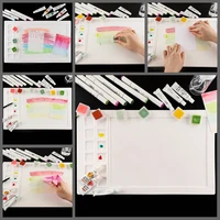 non stick silicone craft mat use to ink blending watercoloring stamping paint and more water media mat scrapbook handmade diy