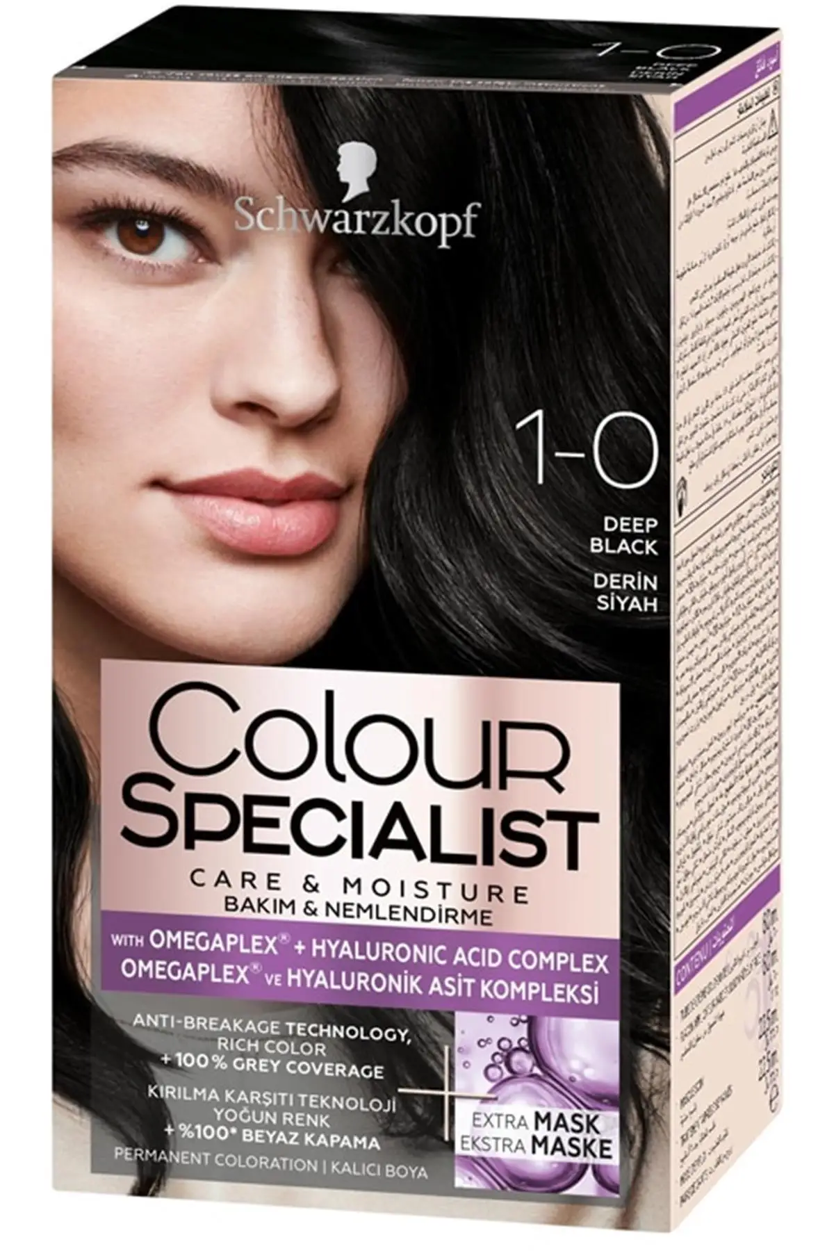 

Brand: Colour Specialist Hair Dye 1.0 Deep Black Category: Hair Dye