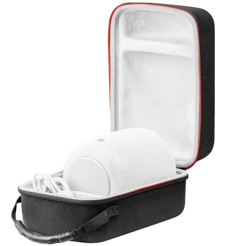 

Mini Speaker Storage Suitcase Travel Zipper Case Bag For Homepod2 Wireless-compatible Speaker Accessories For Men And Women