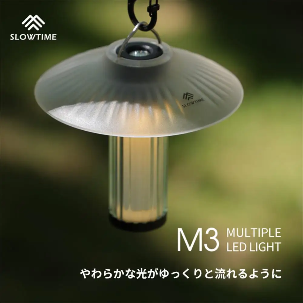 

Stepless Dimming Tent Lantern 4 Modes Camping Flashlight Type-c Charging Light Source Outdoor Torch Fishing Hand Lantern