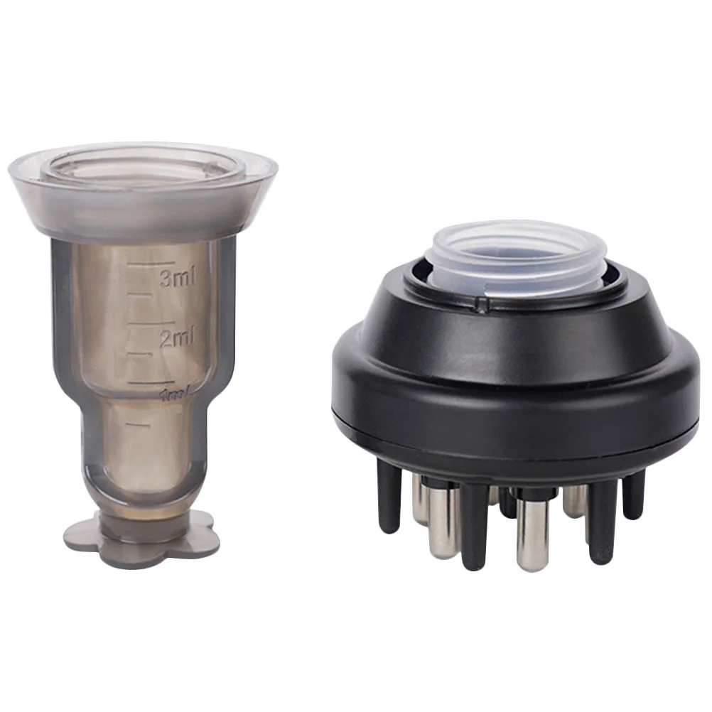 

Scalp Applicator Essential Oil Treatment Device Hair Bottle Serum Care Root Tool Massaging Comb