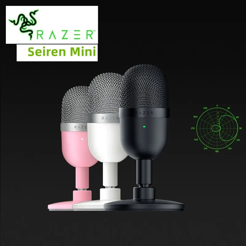 

Razer Seiren Mini Microphone USB Microphone Ultra-compact Condenser Streaming Microphone Mic Razer Seiren Mini Microphone USB
