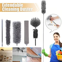 microfiber duster long extendable duster cleaner brush telescopic catcher mites gap dust removal dusters home cleaning tools