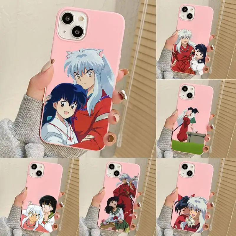 

Anime Japan Cartoon Inuyasha Higurash Phone Case For Iphone 7 8 Plus X Xr Xs 11 12 13 Se2020 Mini Mobile Iphones 14 Pro Max Case