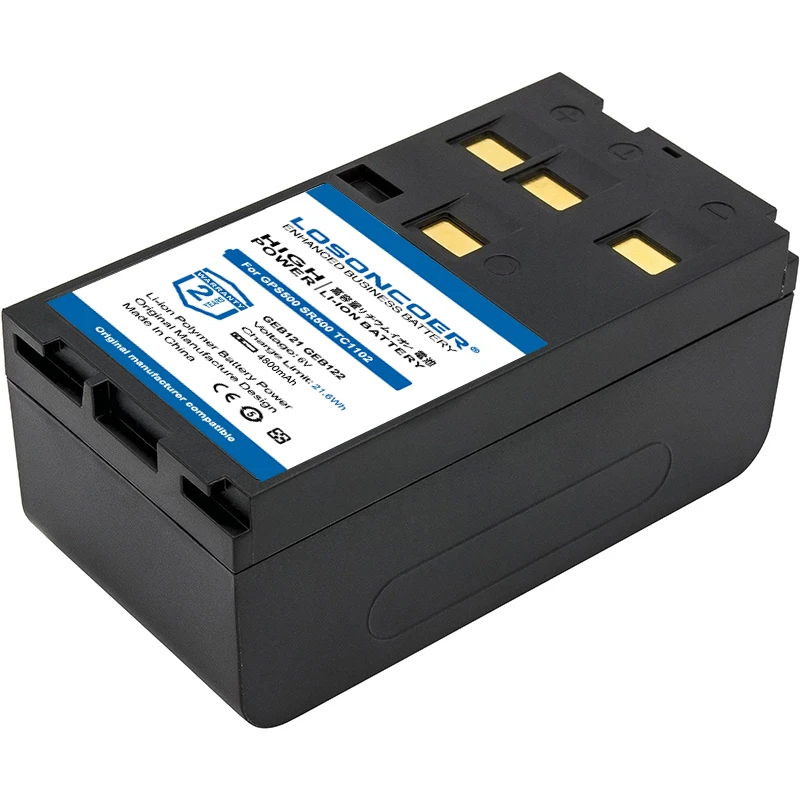 Аккумулятор емкостью 4800 мАч для HITARGET нагрудный Leica GPS500 SR500 TC1102 TC406 TCR405 TCR406 батарей