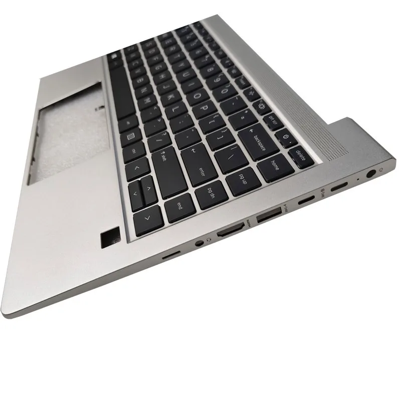 Фото Для Zhan 66 Pro 14 G6 440 G10: верхняя крышка с подсветкой клавиатуры и упором для рук, запасная часть для компьютера, аксессуары N42405-001 HSN-Q32C №4