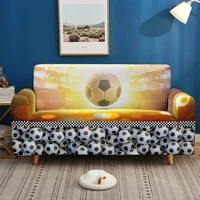 football elastic sofa cover for living room stretch couch cover non slip sofa slipcover protector 1234 seat