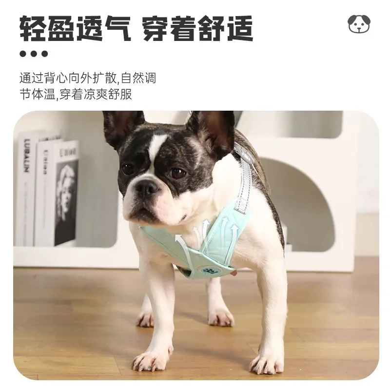 X-образный шлейка для собак набор жилетов маленьких Meidum поводок светоотражающие