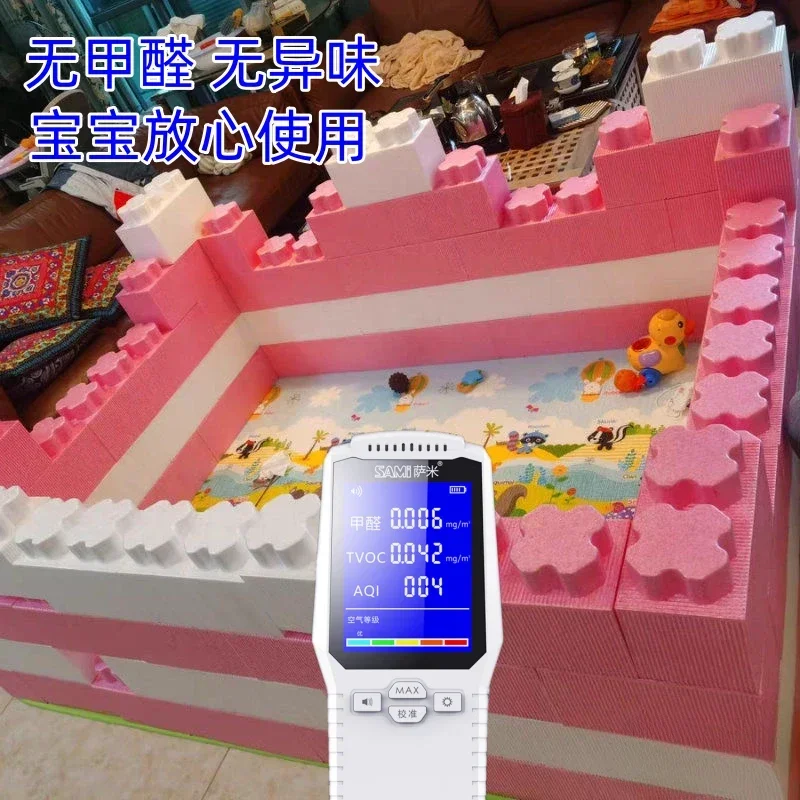 Новые строительные блоки из мягкой пены для младенцев и детей кирпичный забор