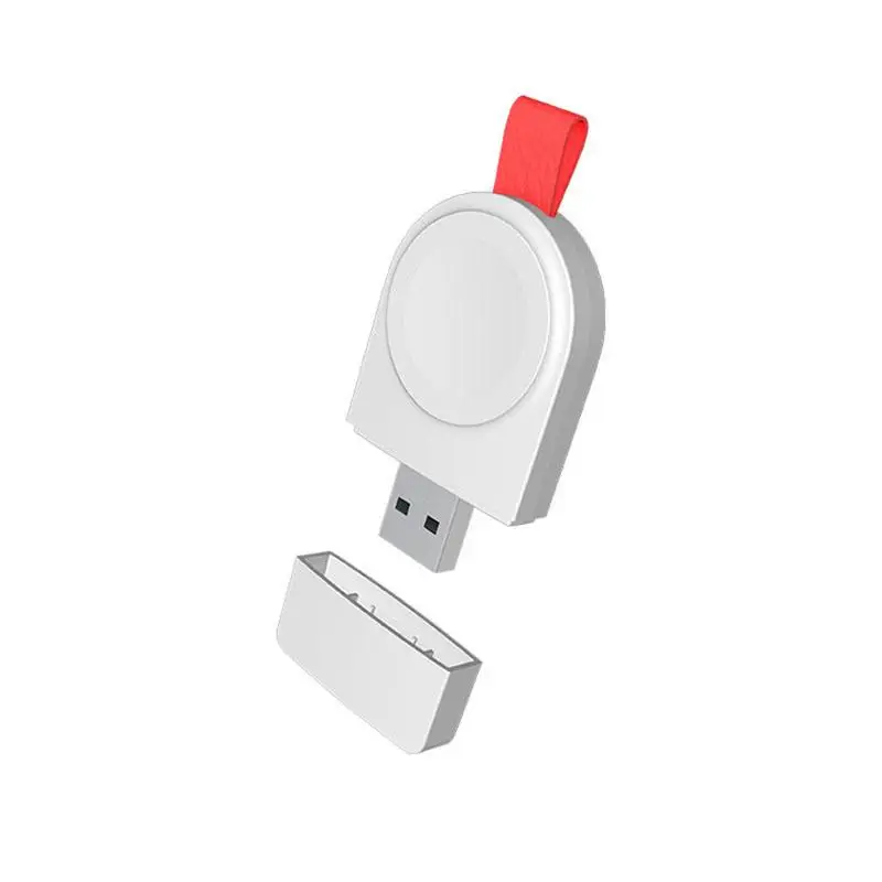 

Портативный USB-адаптер, беспроводное зарядное устройство для Apple Watch серии 7, магнитное зарядное устройство Apple Smart Watch, беспроводное зарядное ...