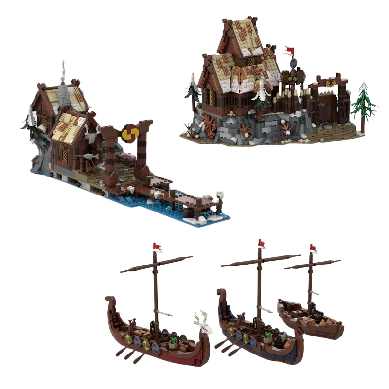 Детский конструктор Spot MOC-182058 182537 182527 маленькие детали в сборе модель замка