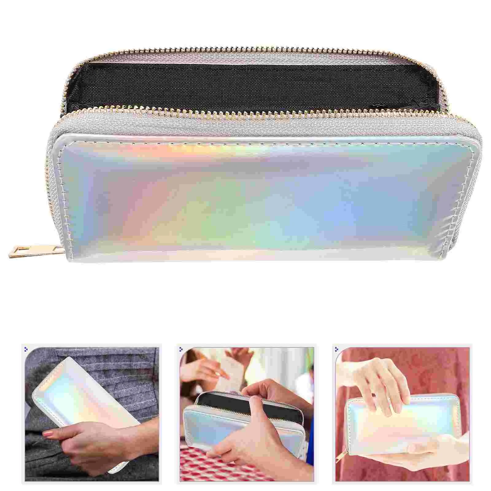 

Sparking Sequins Wallet Women Long Purse Female Clutch Bag Women Wallets Purses Portfel Zipper Phone Pocket Carteras Coin Purse
