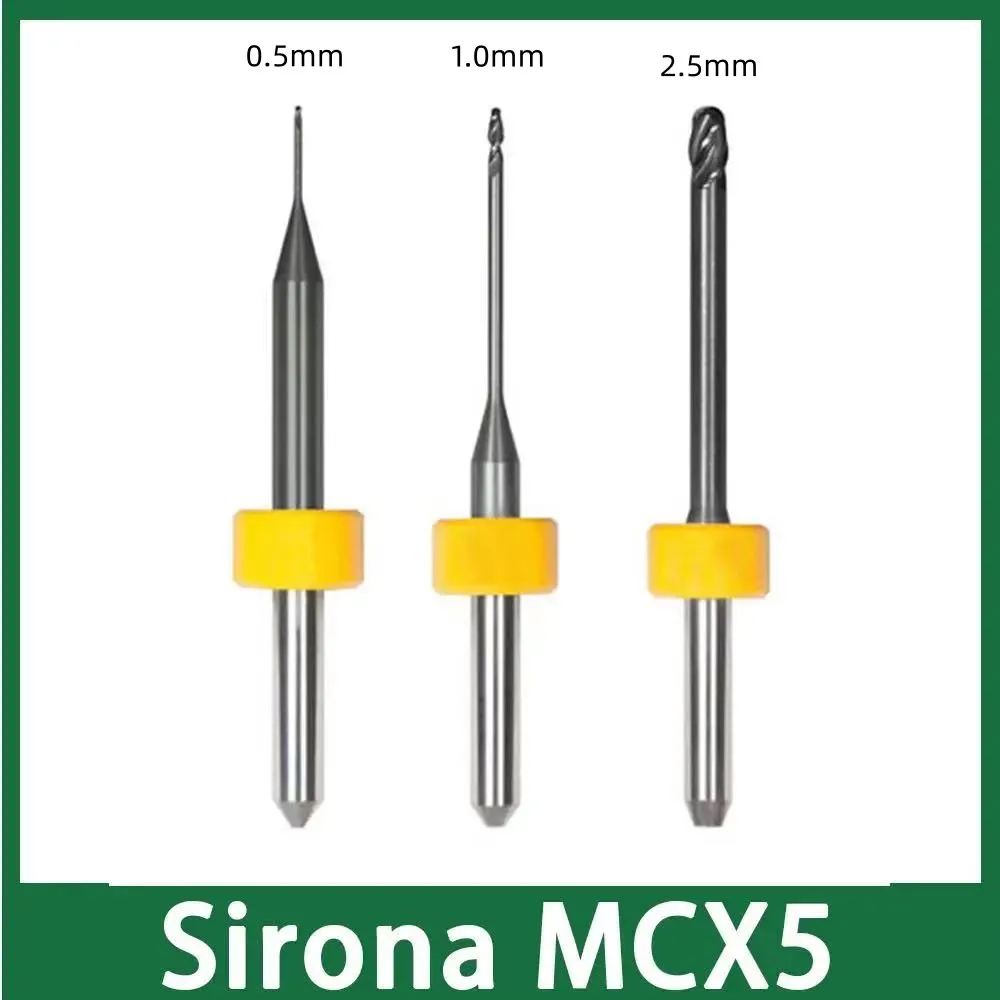 

1 шт. Sirona MCX5 твердосплавные фрезерные инструменты специально для циркониевого блока