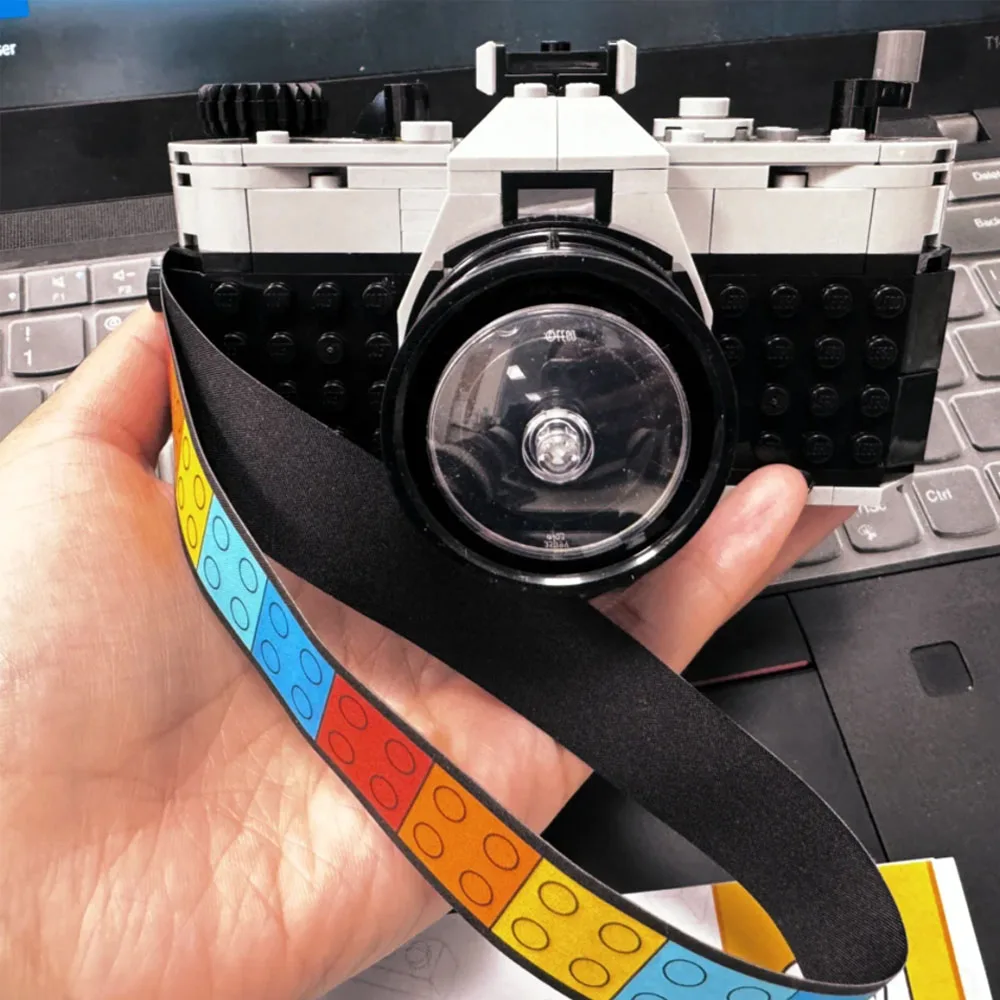 Мини-винтажная модель камеры строительные блоки самоблокирующиеся кирпичи