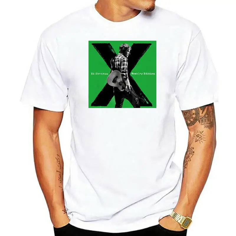Мужская футболка Wembley Edition Ed Streetwear Harajuku из 100% хлопка футболки Sheeran