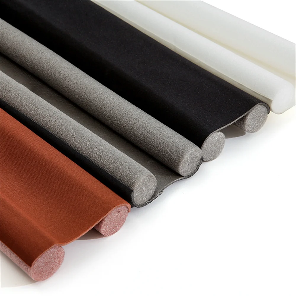 

96x11x3cm Anti-dust Sealing Weather Strip Anti-cold Sound Insulation Strip Wind-proof Anti-mosquito Door Bottom Seal Strip New