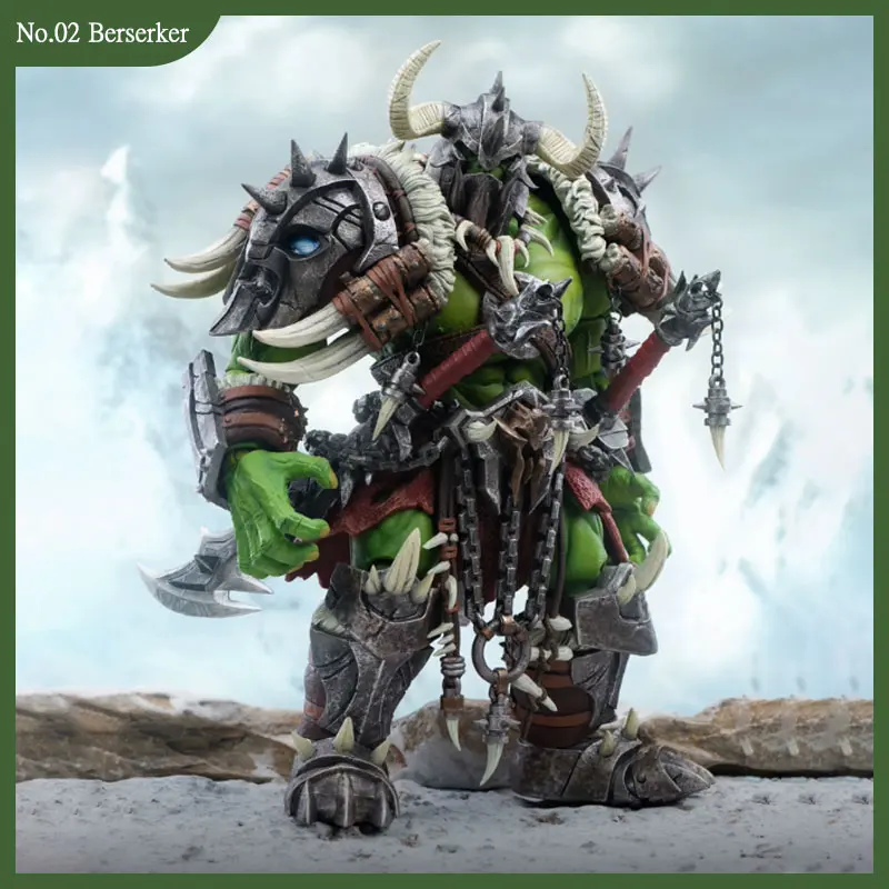 

1/10 Guardian Of The Horde Twin Blade No.02 Berserker Mithril Action Figure Model Doll Toys Gifts