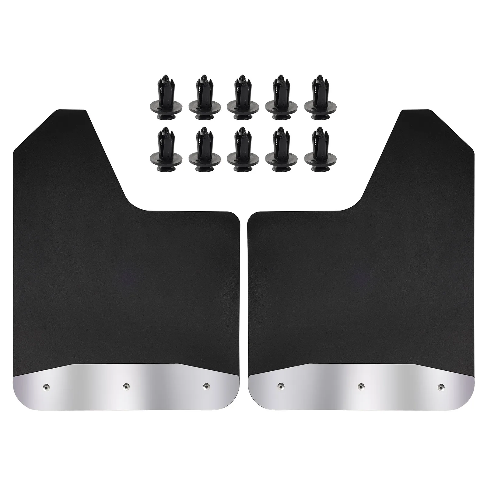 

2 шт. раллийные универсальные автомобильные брызговики из нержавеющей стали, ночные отражатели, брызговики, прицеп для автофургонов, пикап