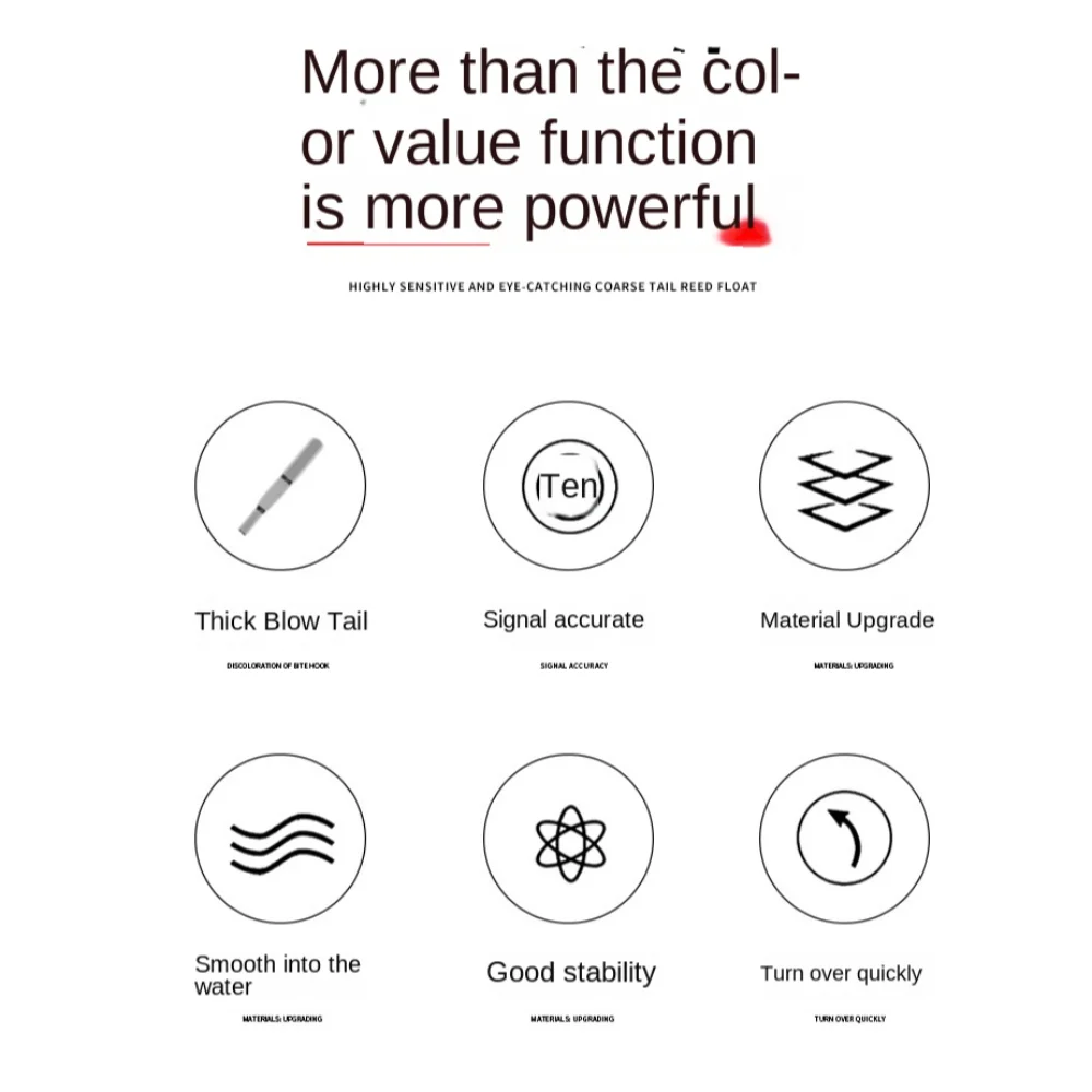 Сверхтонкие поплавки для рыбалки морская рыбалка пресноводные скальная