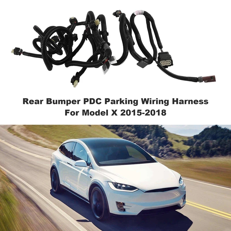 

1 шт., жгут проводов для заднего бампера Tesla Model X 2015-2018