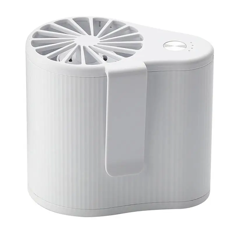 

Small Waist Fan Rechargeable Quiet Cooling Fan With 3 Settings Strong Airflow Personal Fan Summer Supplies For Camping Fishing