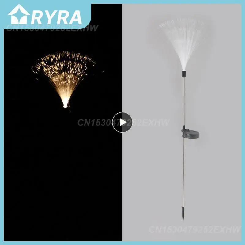 

Outdoor Lamp Solar Atmosphere Outdoor Light Solar Powered Flower Light Temperature Resistance Beautiful Durable Lawn Decor