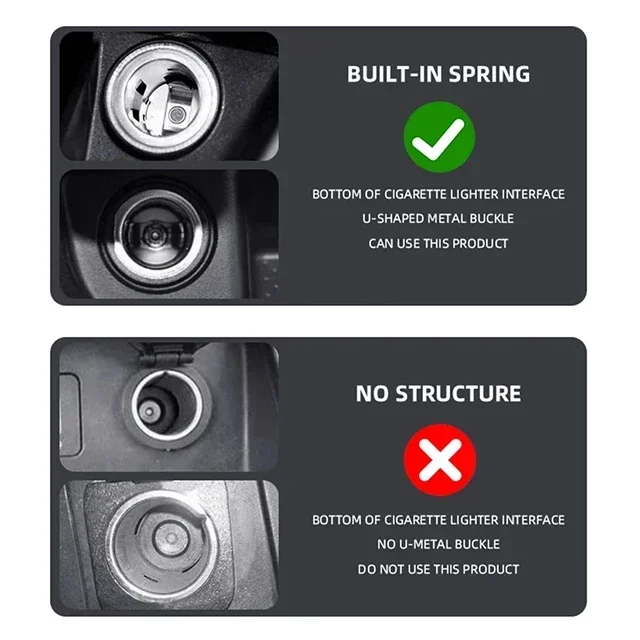 Адаптер для автомобильного прикуривателя портативная электрическая розетка