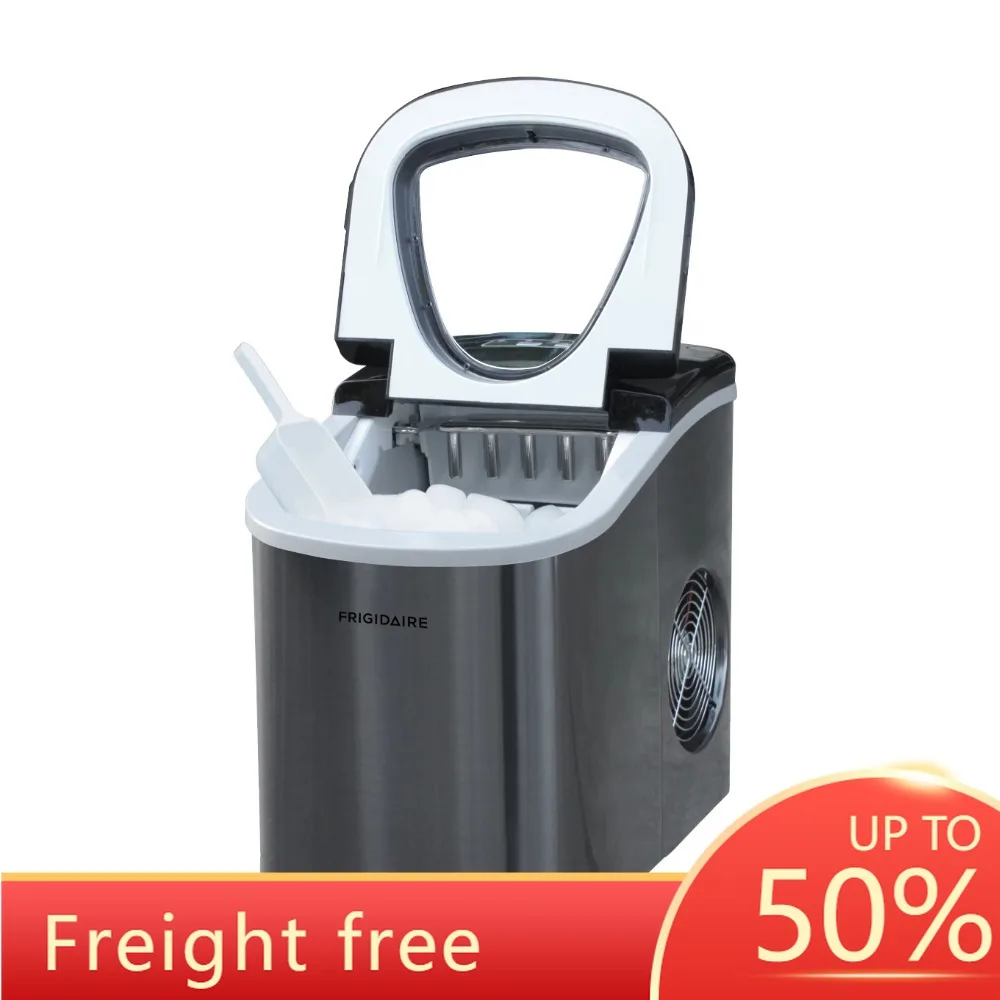 

Льдогенератор для столешницы из нержавеющей стали, 26 фунтов