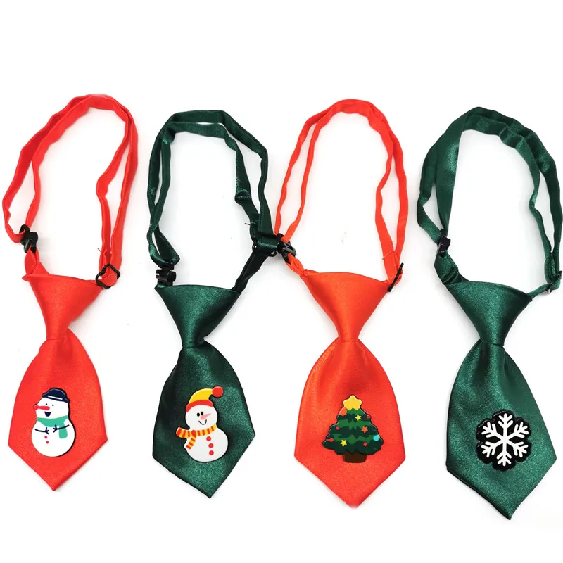 

50pcs New Christmas Pet Product Dog Ties for Small Dog Xmas Pet Supplies Pet Dog Cat Neckties Bow Tie Collar Dogs Accessories