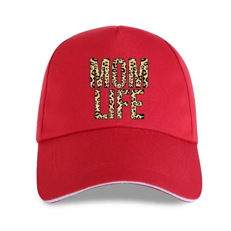 

new cap hat leopard mom life Women Cotton Casual Funny Gift For Lady Yong Girl Baseball Cap PM-43