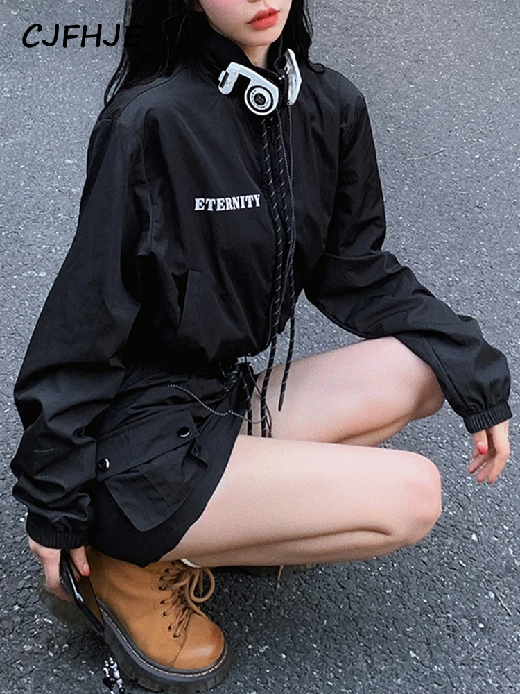 CJFHJE осенний комплект из двух предметов с юбкой женская сексуальная спортивная