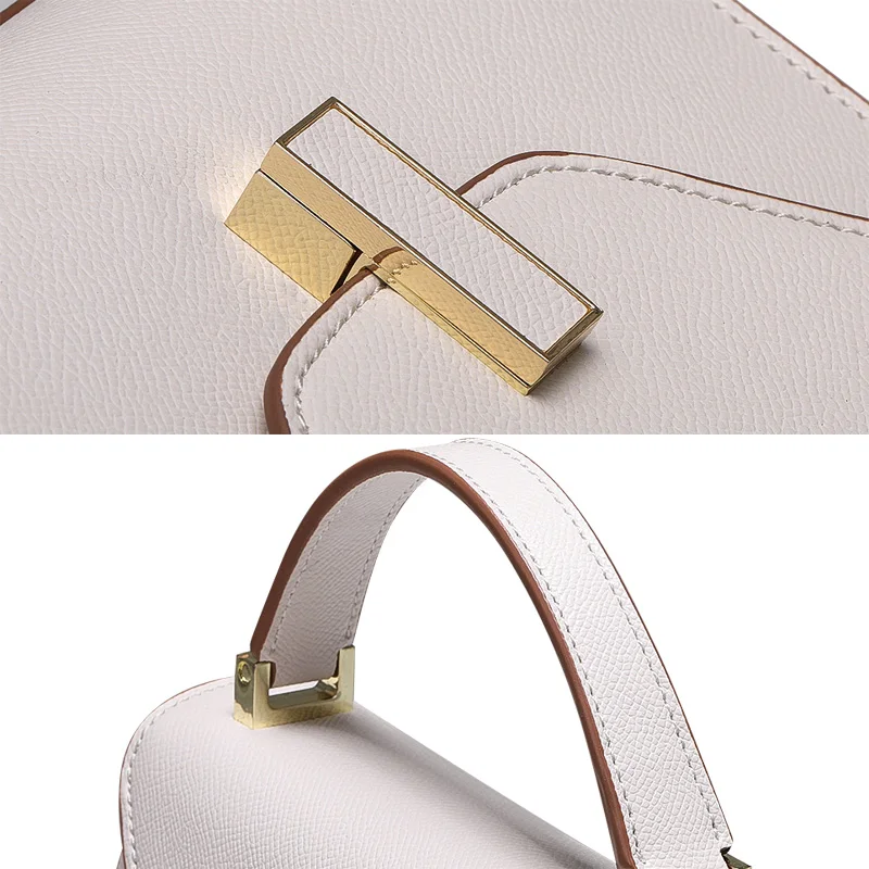 Дамские сумочки DN из натуральной кожи с верхней ручкой брендовые дизайнерские