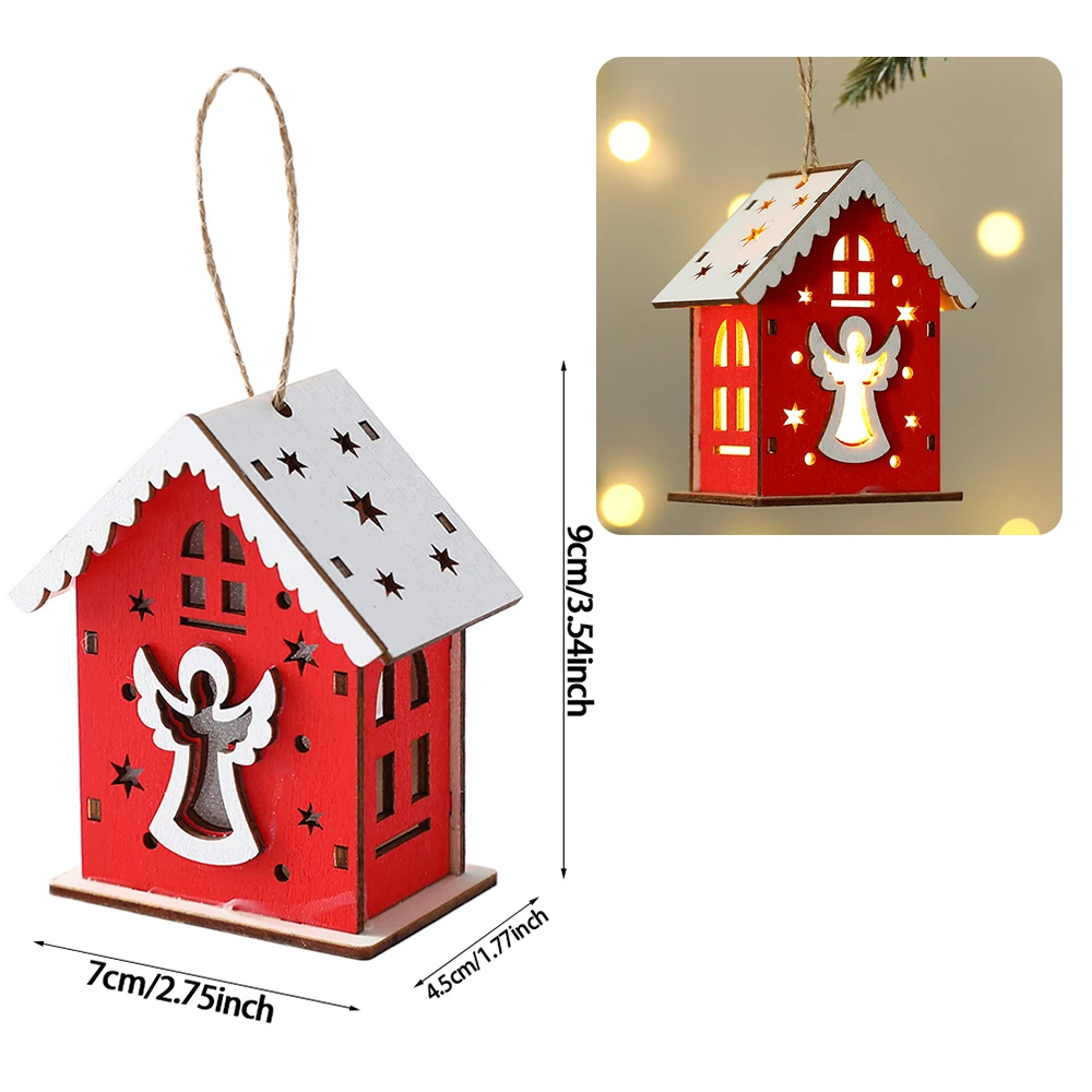 

Деревянный домик для елки Enanal