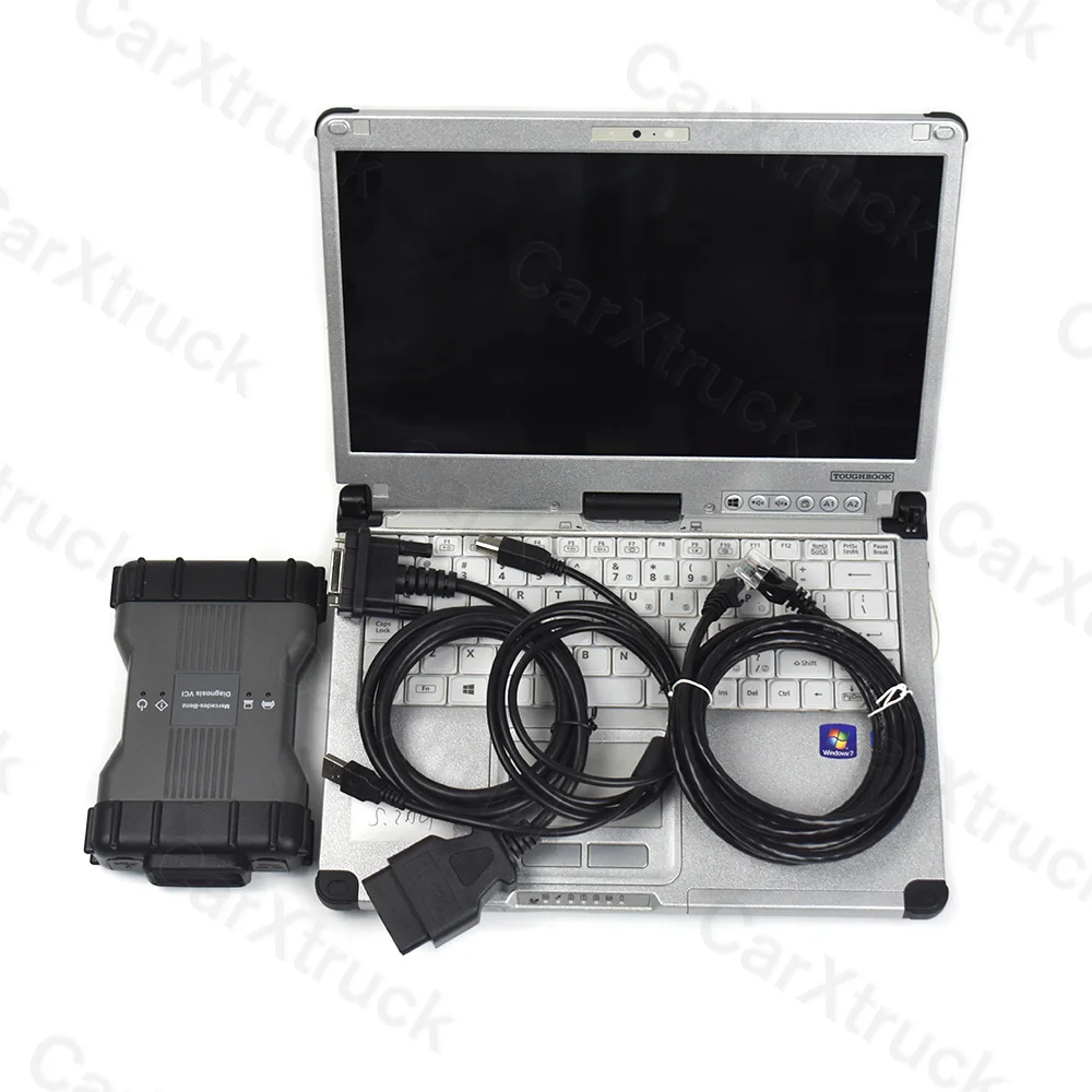 

Software V2021.09 MB Star C6 Diagnostic VCI SD Connect C6 OEM DOIP Diagnosis VCI with + CF19/CFC2/CF52/CF53 laptop