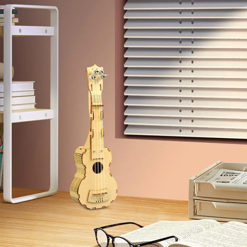 Набор для укулеле сборка гитары ручной работы музыкальная игрушка классический