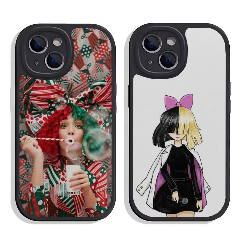 

Чехол для телефона Sia Kate Isobelle Furler Singer из шкуры ягненка для Iphone 13 Pro Max 11 12 14 Mini X Xr Xs 8 7 Puls Se Роскошный чехол для мобильного телефона