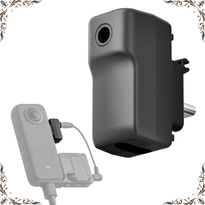 

Adapter For Insta One X3 Shadow Stone Mic Connector Charging Audio Action Camera Accessories Recording Microphone Adapter