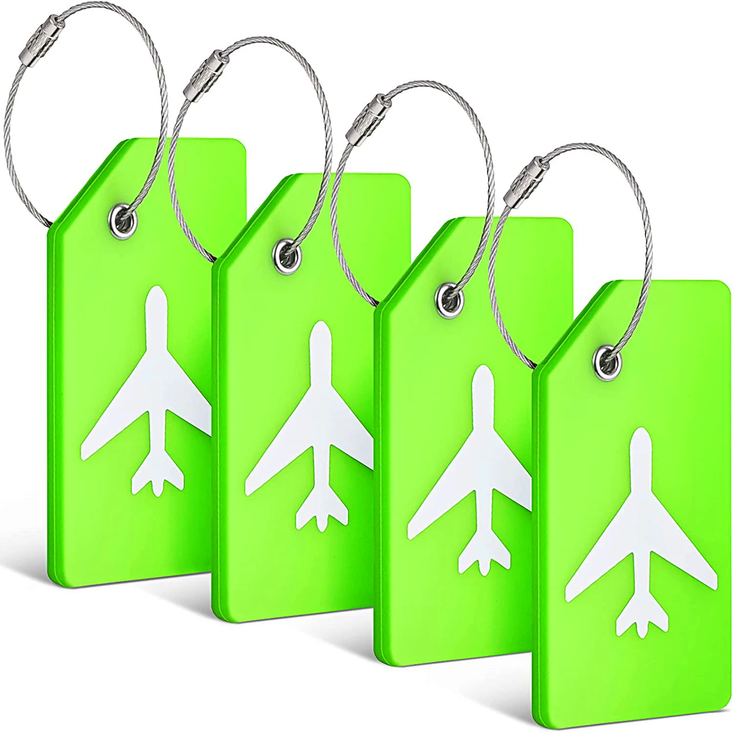 

Силиконовая багажная бирка с именной картой