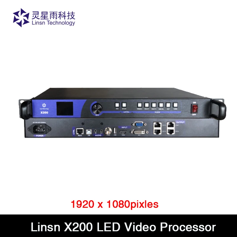 Видеопроцессор LINSN X200, 1920x1080 пикселей