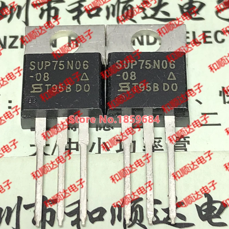 

SUP75N06-08 TO-220 60V 75A