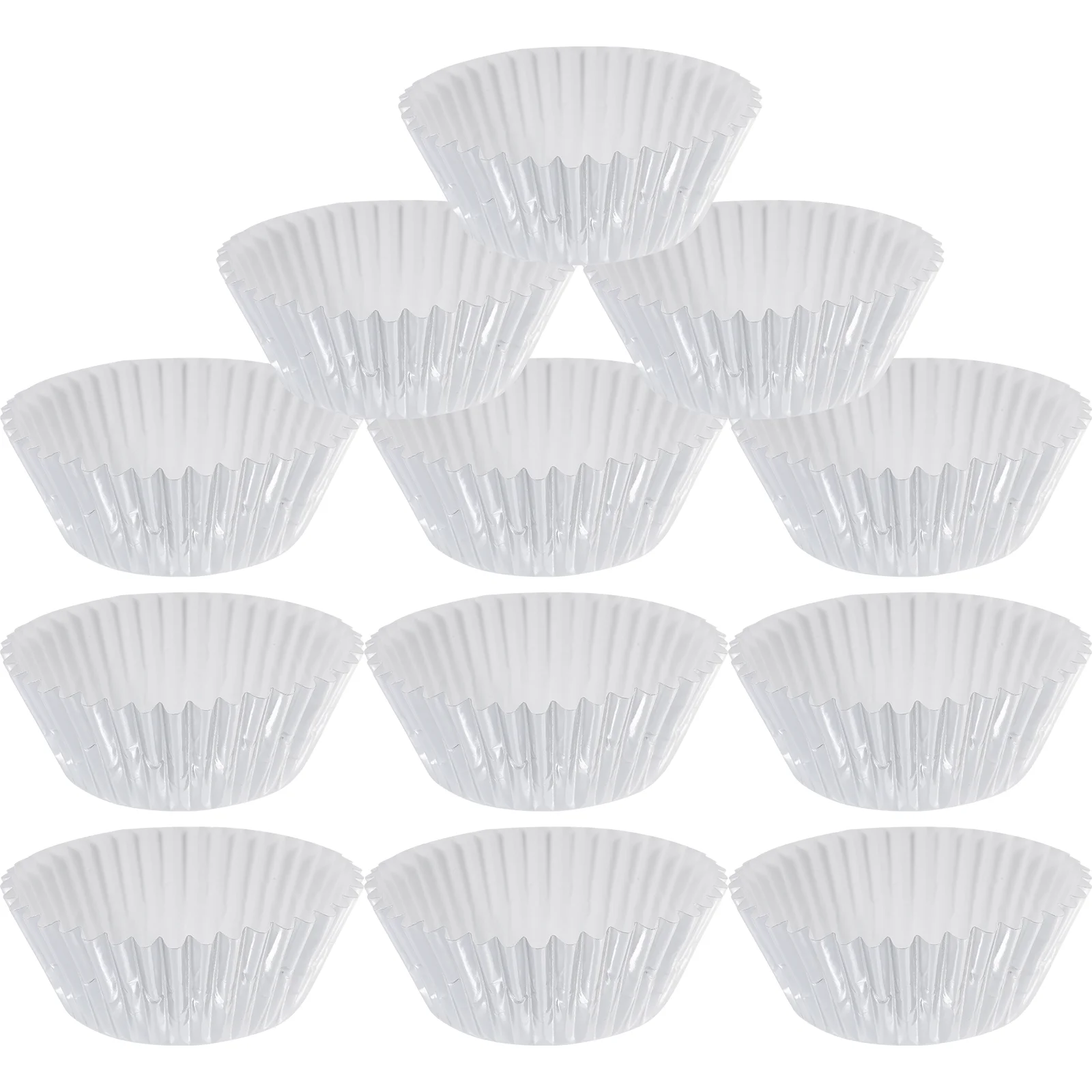 

Baking Cupcake Cups Muffin Cake Cup Aluminum Liners Wrappers Paper Mini Silicone Disposable Molds Dessert Ramekins Making