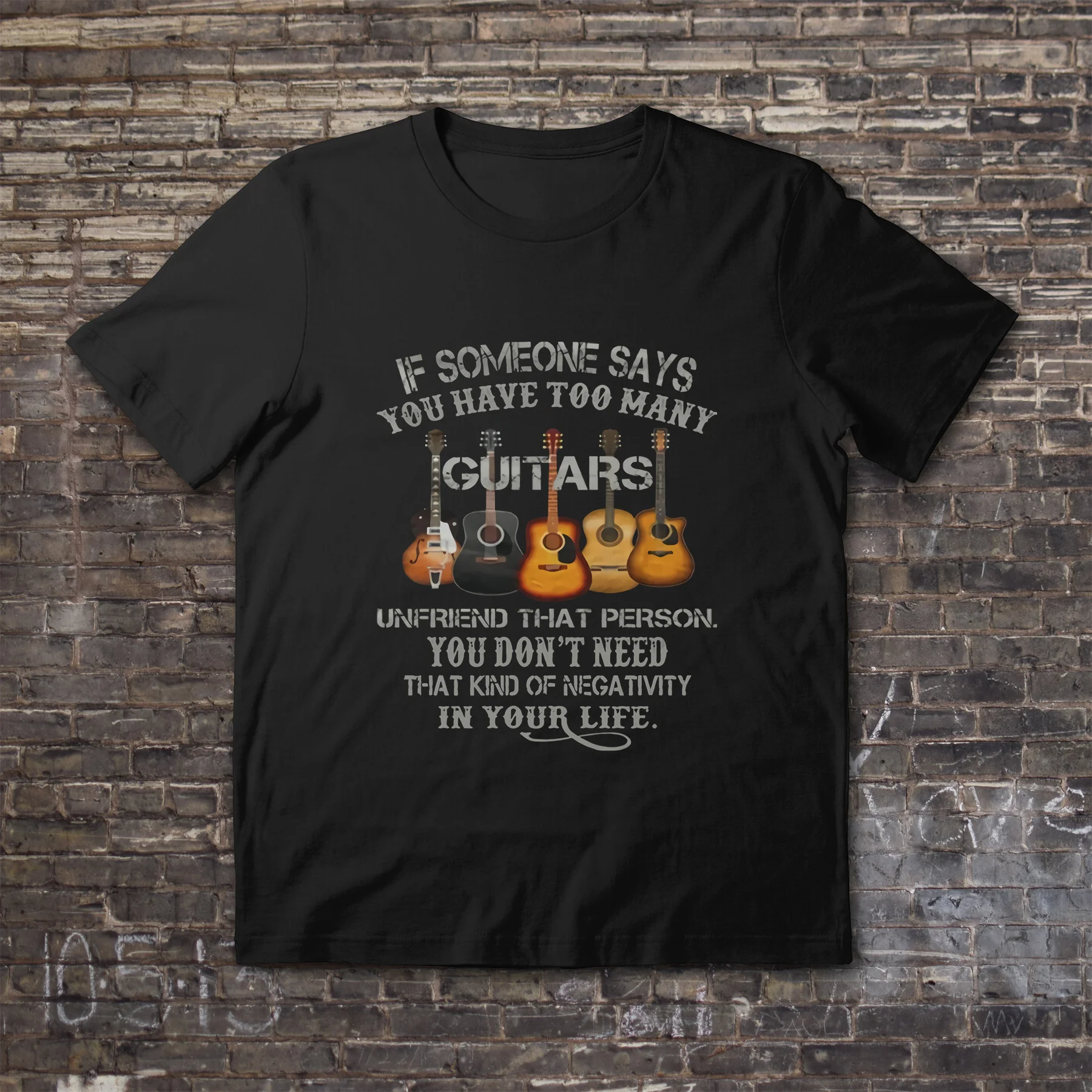 

Amazing Tees Male T Shirt Casual Oversized Essential Guitars Fender Gibson Ovation Ibanez Jackson T-shirt Men T-shirts S-3XL