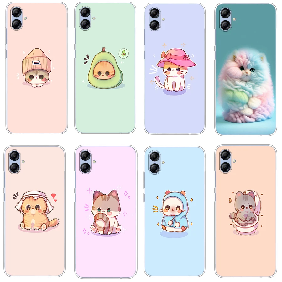 6 Чехол для galaxy a04e мягкий силиконовый защитный чехол из ТПУ