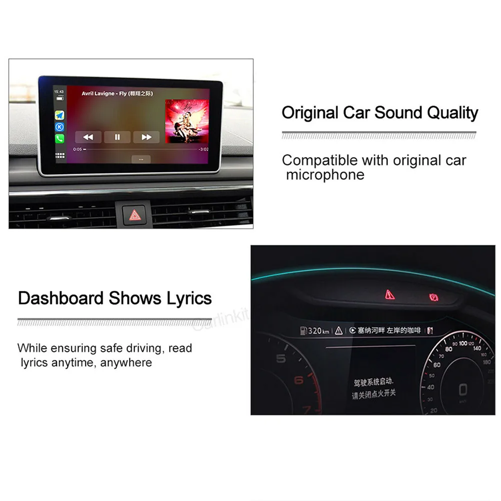Carlink 3 0 Carplay Ai Box для Audi Skoda Benz Volkswagen Mazda Toyota проводной и беспроводной USB-адаптер