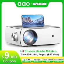 AAO Full HD Projector YG430 WiFi Android Smart Portable Mini Projector 1920 X 1080P Phone YG430W LED Video Home Cinema 3D Beamer