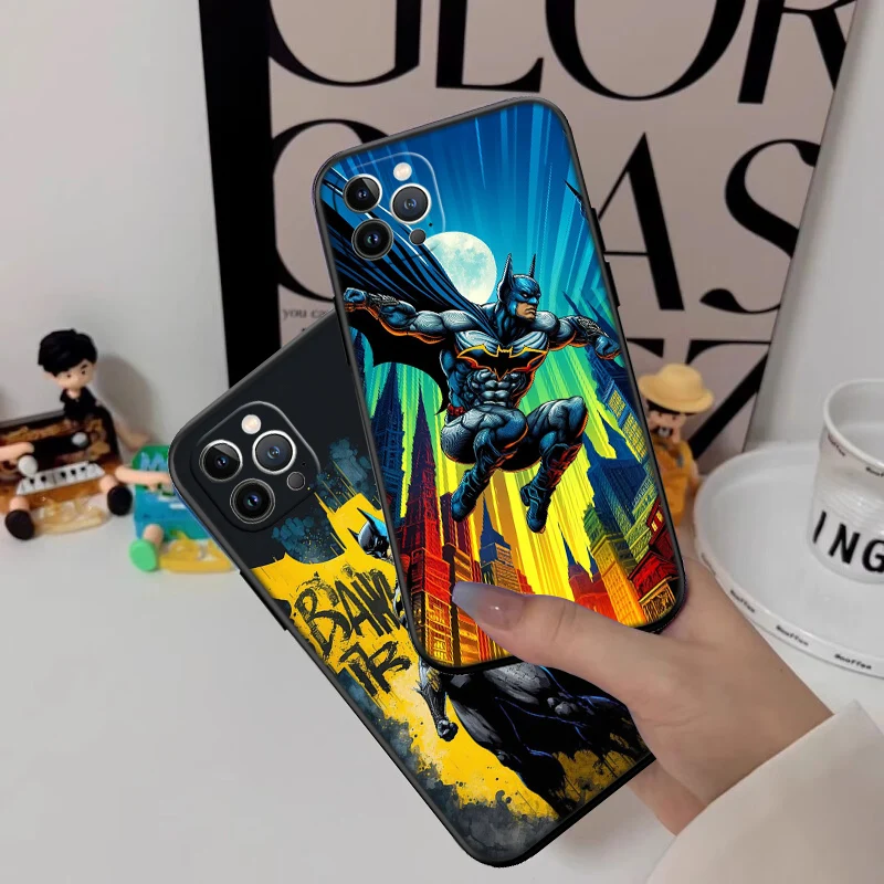 Новый высококачественный чехол для телефона с Бэтменом Redmi Note 11 12 13 Pro Plus 13C 12C 12S 11S