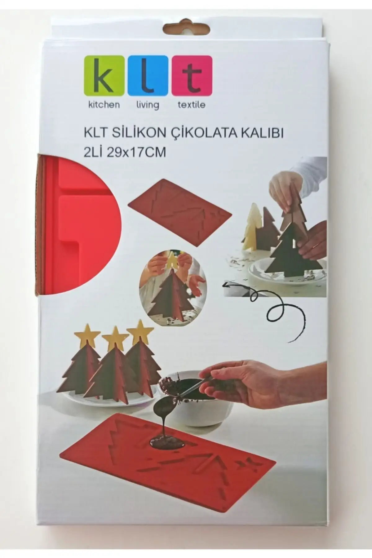 

Силиконовая форма для шоколада, сосна 2li 29x17 см