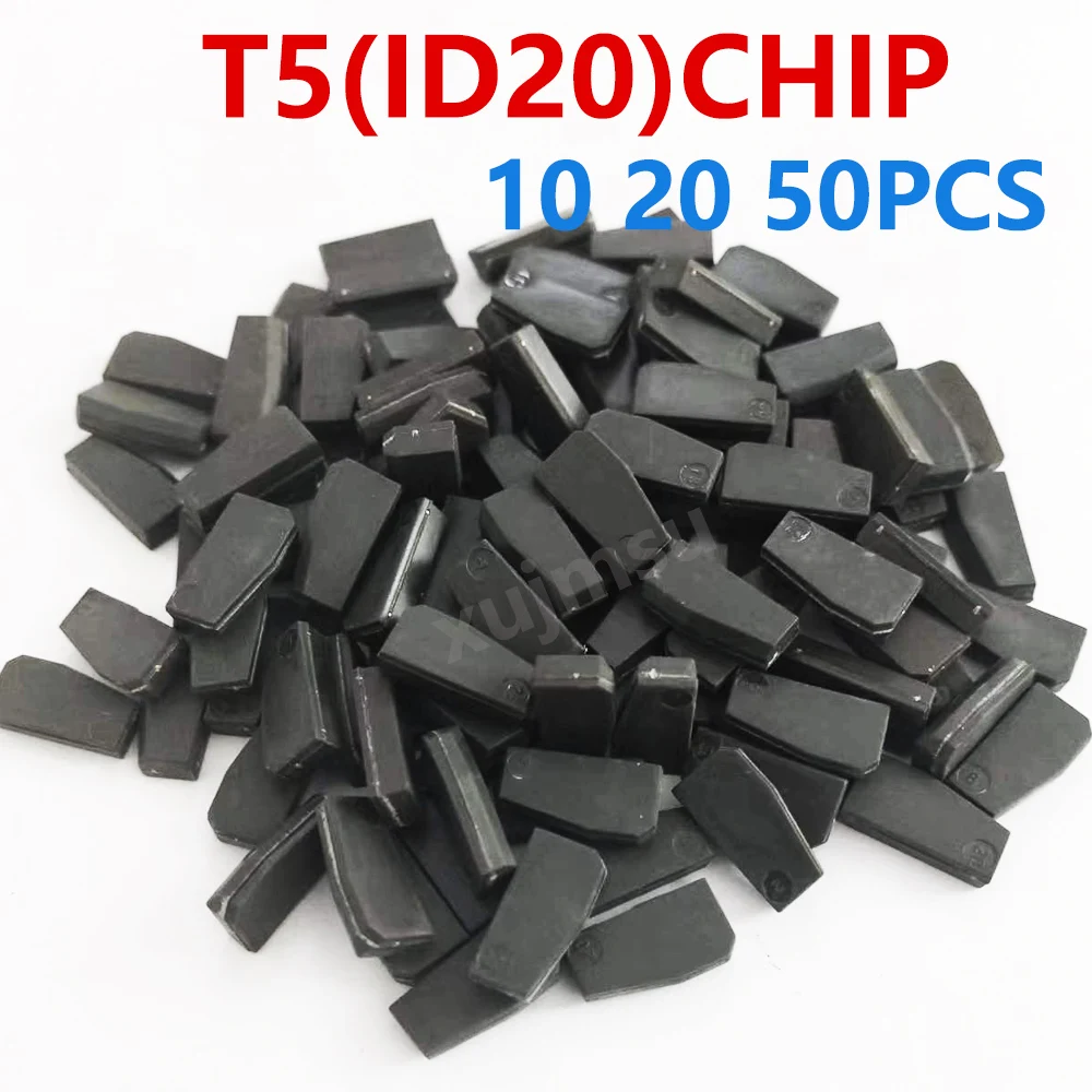 

10 20 30 50 100 pcs original T5 Ceramic Chip ID20 ID 20 ID 13 T20 ID13 Transponder Chip Car Key Chip